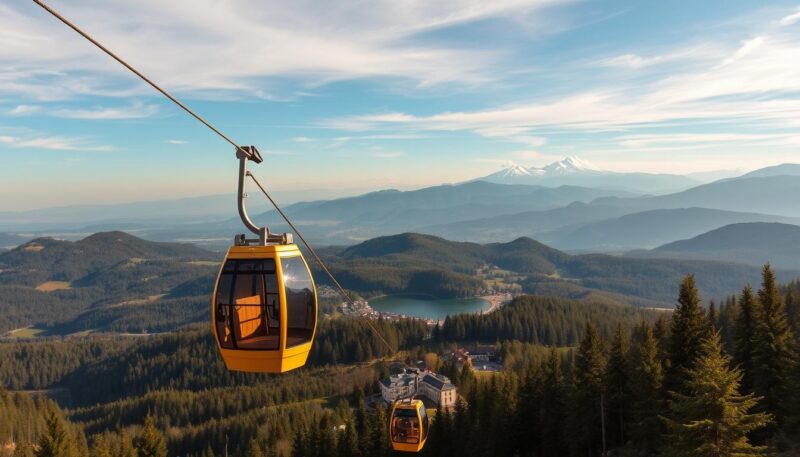 Gold Gondola panoramski pogled Zlatibor